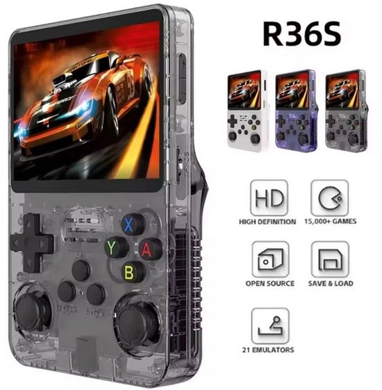 Prest R36s Oyun Konsolu El Atarisi Arkos İşletim Sistemi Türkçe Dil 128 Gb Hafiza 21000 Oyun 3 5inch Ekran P 904394653