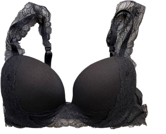 Studio La Perla voorgevormde push-up BH maar 70 C/D zwart