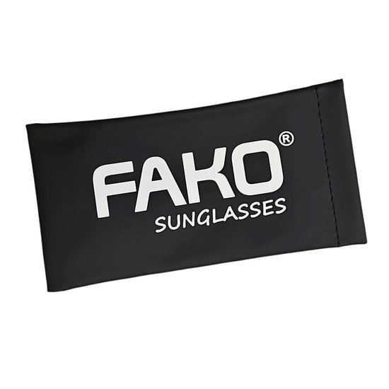 Fako Sunglasses® - Kinder Piloten Zonnebril HQ - Pilotenbril Kids - Piloot Zonnebril Kinderen - Zwart van Fako Sunglasses® — afbeelding 2