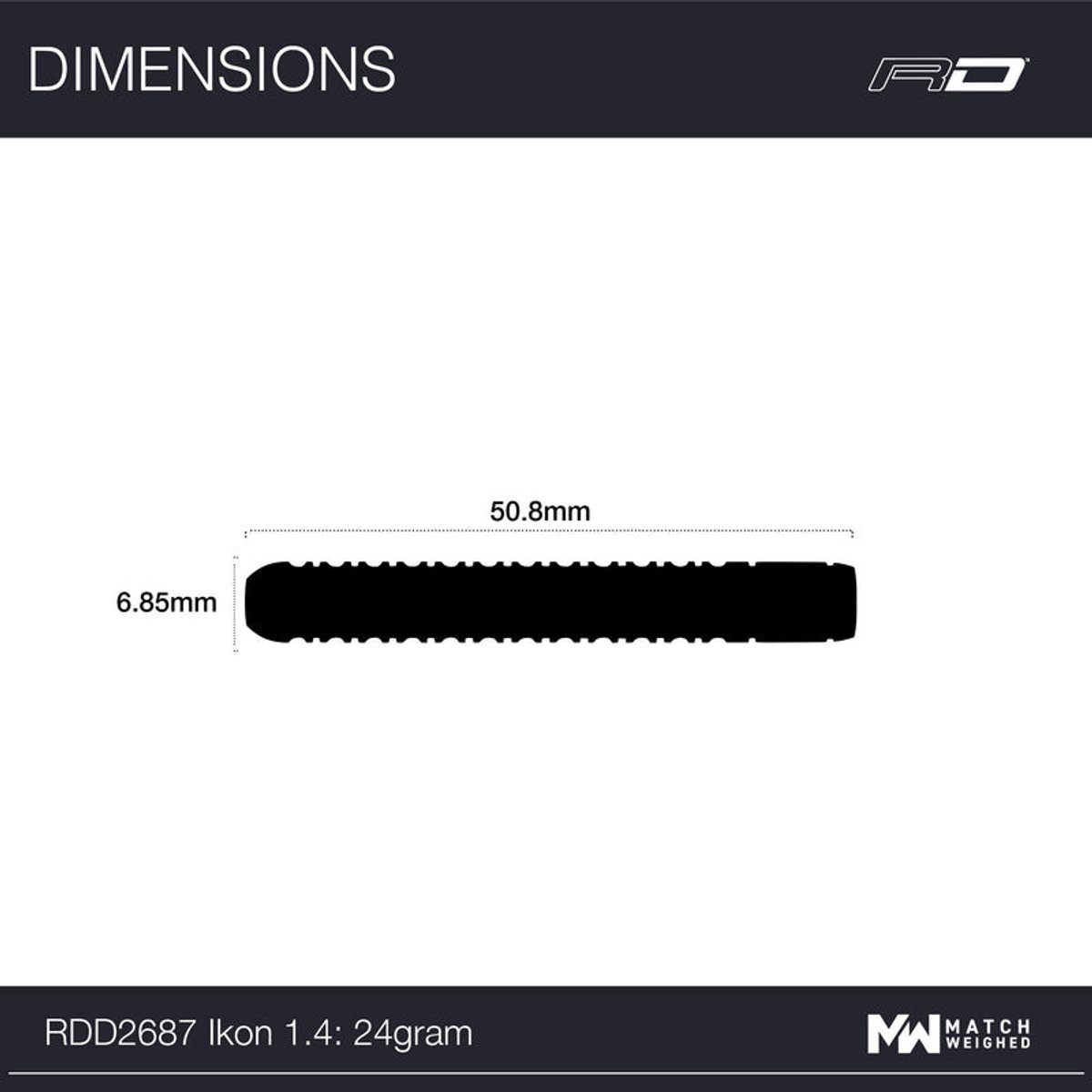 Red Dragon Ikon 1.4 85% - Dartpijlen 24 Gram