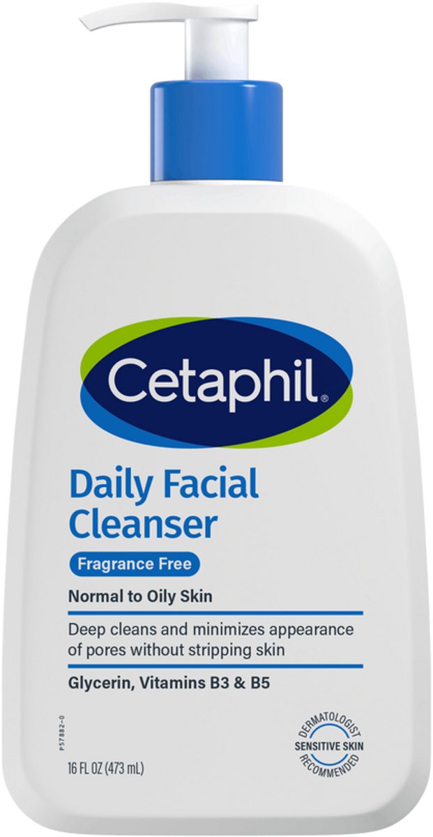Goedkoopste Cetaphil - Daily Facial Cleanser - Fragrance Free - 473 ml