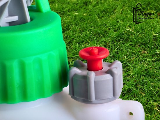 Handdrukspuit 8L - Tuinspuit met Schouderriem en Verstelbare Sproeikop - Ideaal voor Tuin en Balkon - rugspuit - rugsproeier - 56616 van Merkloos	 — afbeelding 3