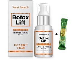 Bo-tox Gezichtsserum met 1 Sea Grape Masker– Gezichtsserum - bo-tox up – Anti-Rimpel – Met Collageen & Hyaluronzuur – Verstevigt & Hydrateer