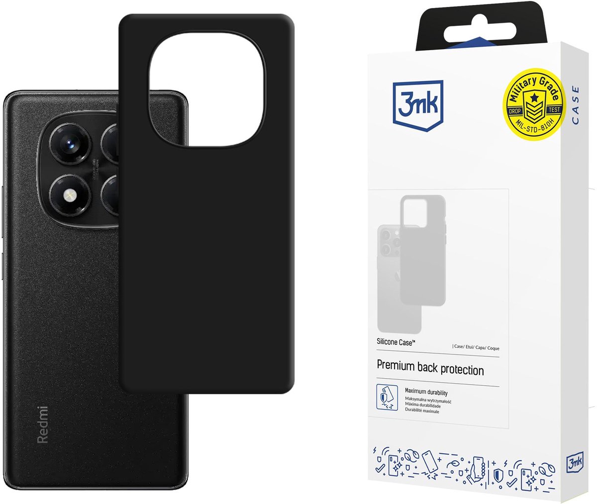 Redmi Note 14 Pro 5G - 3mk siliconen hoesje