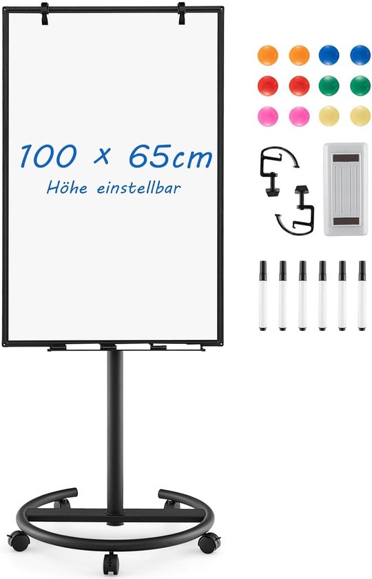 U Vorm White Board Dubbelzijdig Mobiel Magnetisch Wissen Whiteboard Flipchart Ez