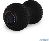Ariqo™ Vibrerende Duo Massagebal - Triggerpoint Bal - 4 Tril Niveaus - Massage Bal - Peanut Ball - Massage Roller voor Rug, Nek, Benen, Voeten, Fullbody