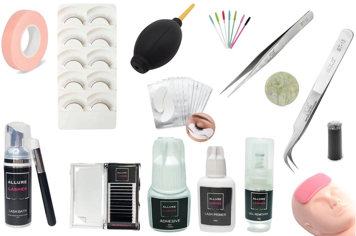 Allure Lashes® Starterskit One by One Eyelash Extensions Oefenpakket