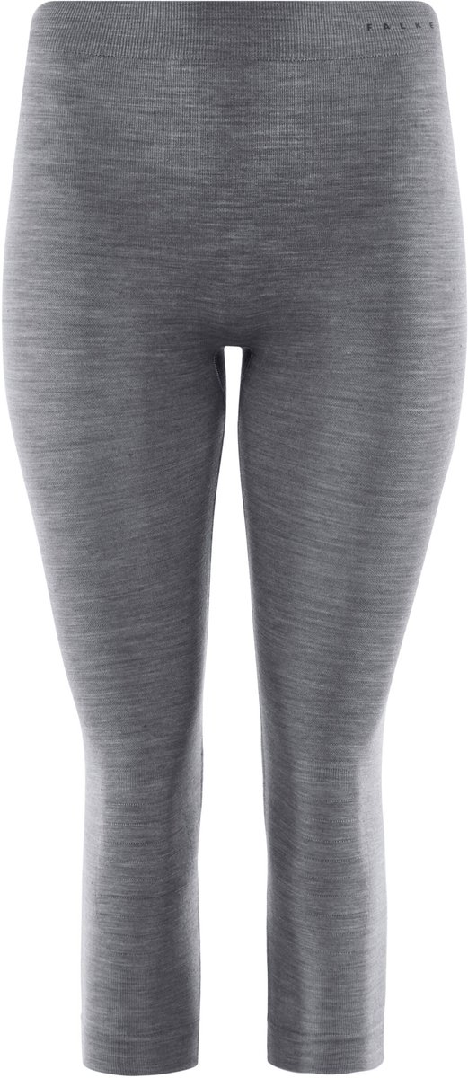 FALKE Wool-Tech Light 3/4 sneldrogend wol functioneel functioneel ondergoed dames grijs - maat M