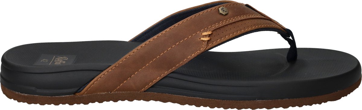 Raffas Teenslippers - Heren - Cognac - Maat:46