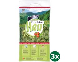 3x500 gr Bunny nature vers gras hooi met rozenbottel