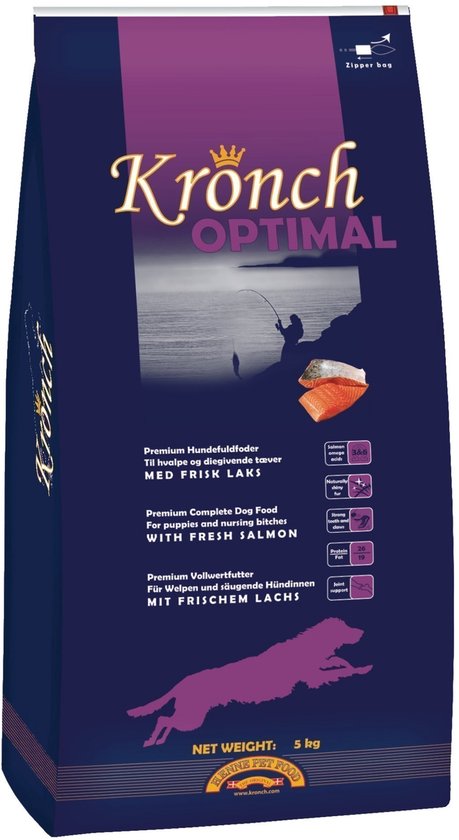 Kronch Optimal Premium Puppy Brok - 5 kg in hersluitbare verpakking