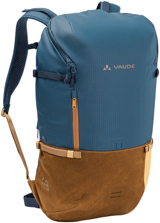 VAUDE Daypack Rugzak met laptopvak CityGo 30 II Backpack Baltic Sea Veelkleurig