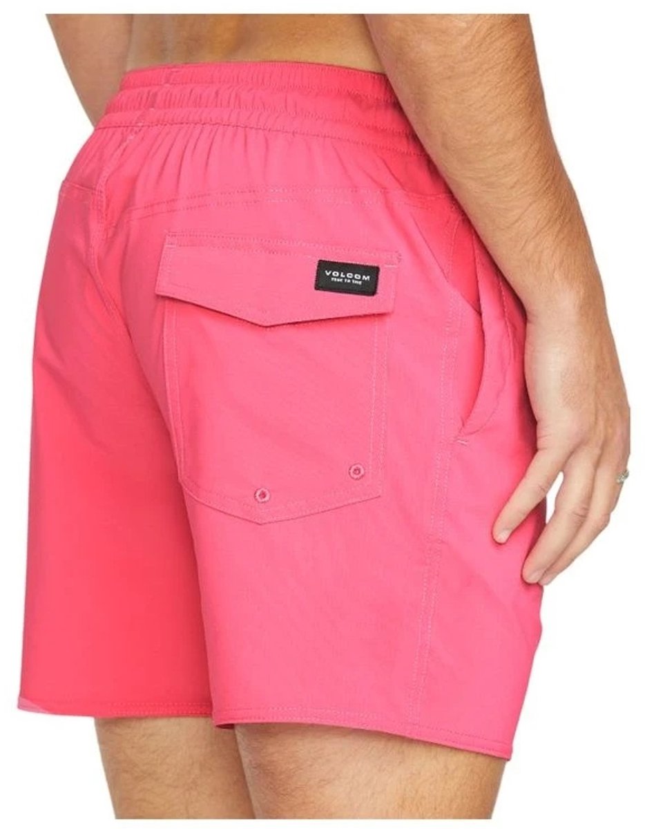 Volcom Lido Solid 16´´ Zwembroek M Man Roze