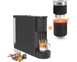 JAP Appliances Capsura + Milky Whirl - Koffiecupmachine met melkopschuimer (Bundel)