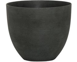 Pottery Pots - Plantenbak - (S) Coral M - Ø25cm x H21cm - Indoor en Outdoor - Pine Green