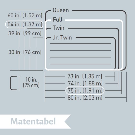 Bestway luchtbed - Twijfelaar- 137 x 191 x 25 cm - Groen - Inclusief en Hoeslaken van Bestway — afbeelding 5