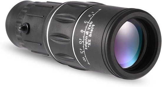 Monoculaire telescoop 16x52, waterdichte monoculaire kijker voor volwassenen, HD draagbare verrekijker met hoog vermogen, voor reizen en het kijken naar wilde vogels