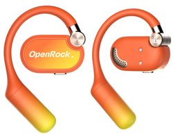 OpenRock - X Orange - Draadloze Open-Ear Hoofdtelefoon - Bluetooth - Lange batterij - Ruisonderdrukking - draadloos - TubeBass™ Technologie