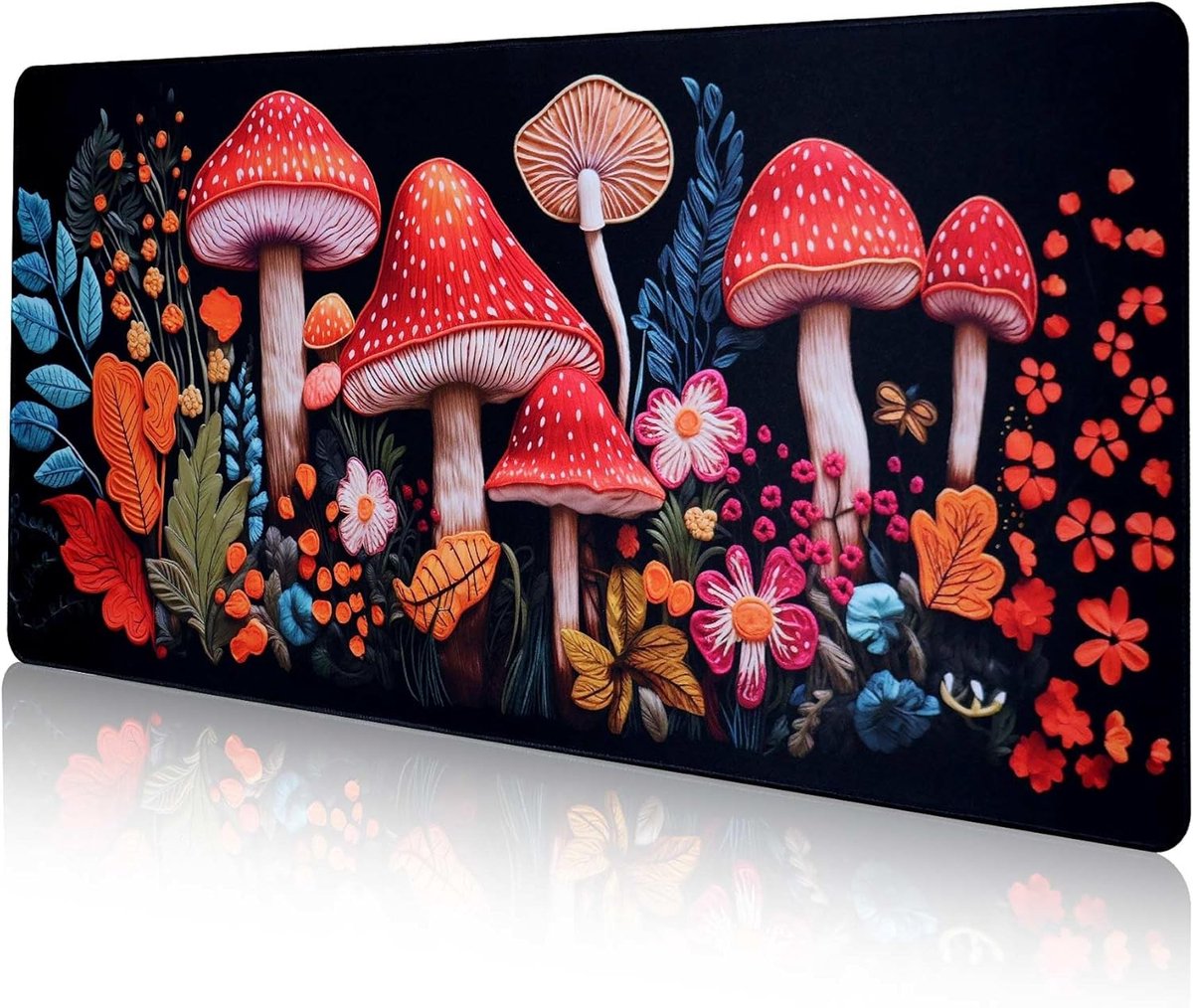 XXL Gaming Muismat - 90 x 40 cm Bureauonderlegger met Antislip Basis