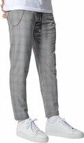 YCLO Elias Checkered Pants Grey