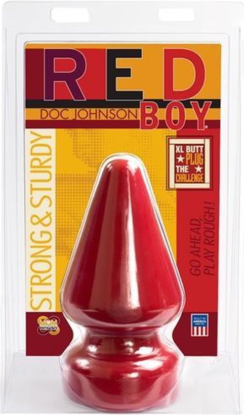 Red Boy - Extreme buttplug XXXL