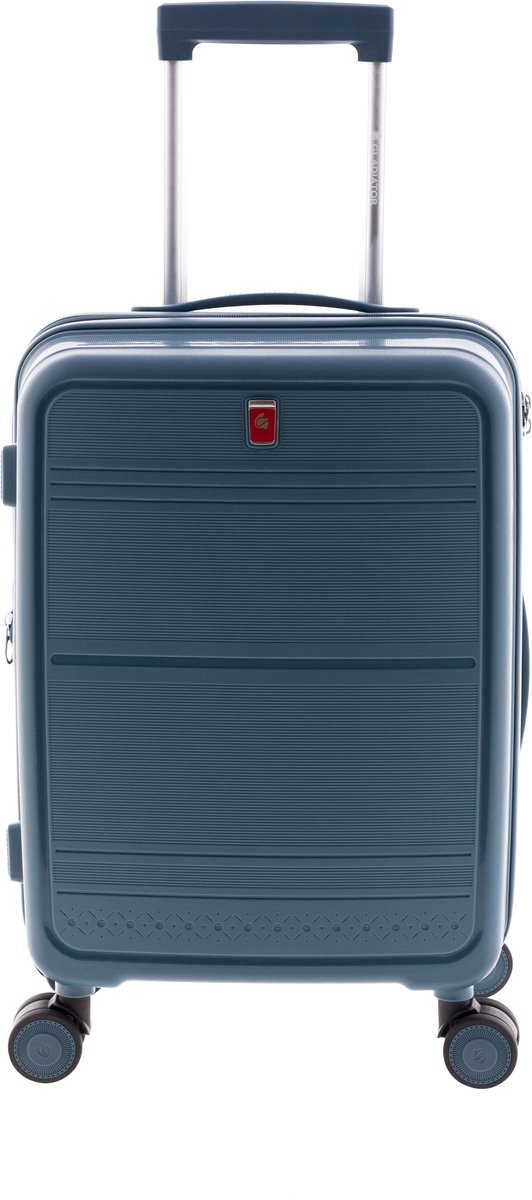 Gladiator Saona Handbagage Koffer - 55 cm - 36/40 liter - Expandable - TSA slot - Blauw
