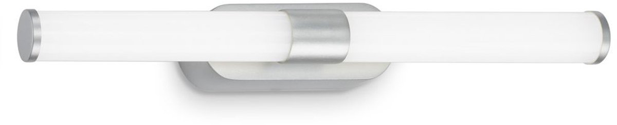 B.K.Licht Runt - LED Spiegellamp - voor de badkamer - neutraal wit lichtkleur - wandlamp - chroom - IP44 - 7W - 40 cm