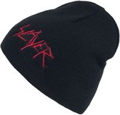 Slayer Scratched Logo Unisex Beanie - zwart - Standard