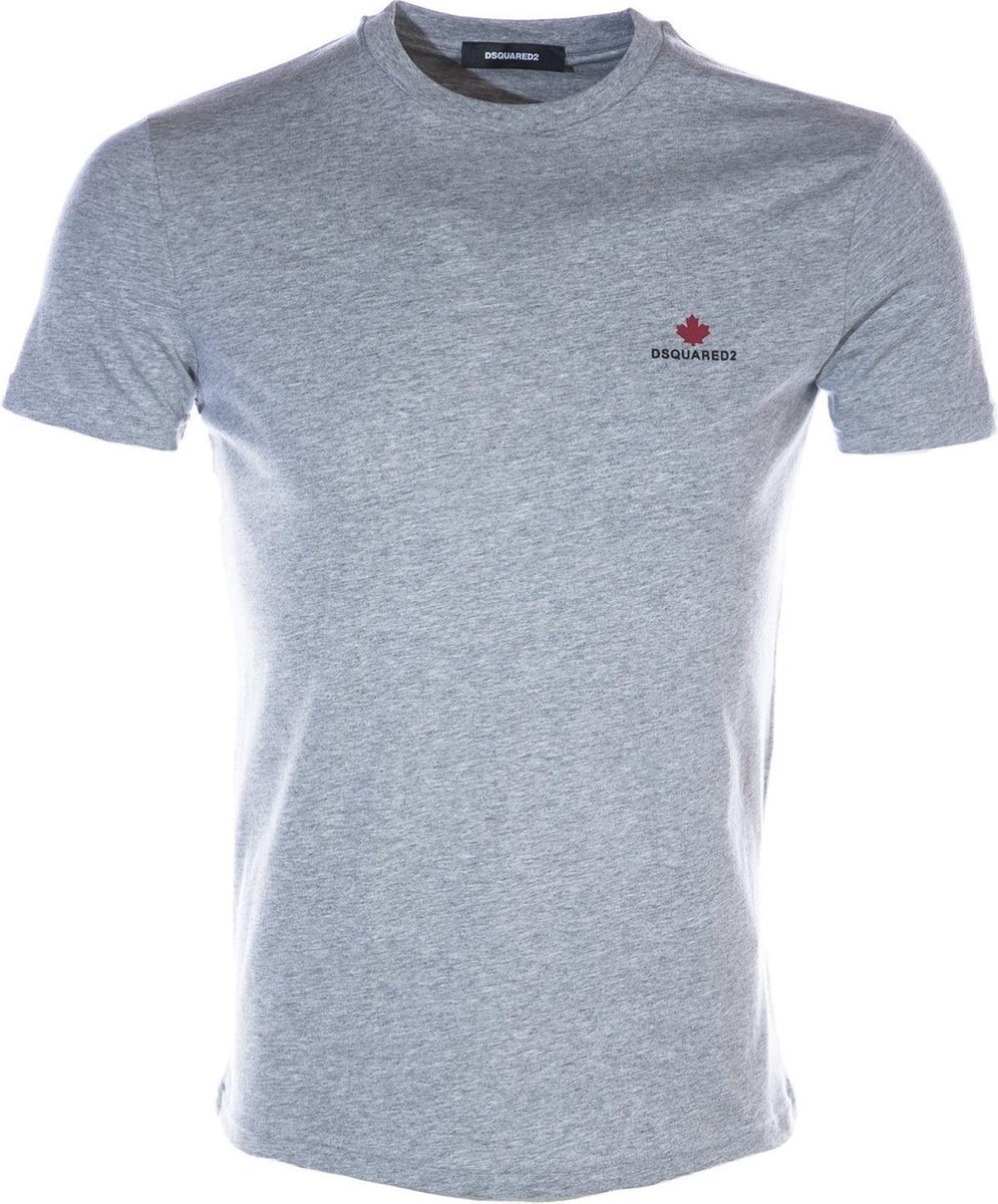 Faial West Flipper Dsquared2 T-Shirt Canada Logo Grey Melange | bol.com
