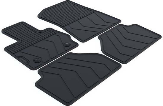 Tapis de voiture en caoutchouc sur mesure pour BMW X3 F25 - Année de construction : 2010 - 2017 - Coupe d'origine - 4 pièces