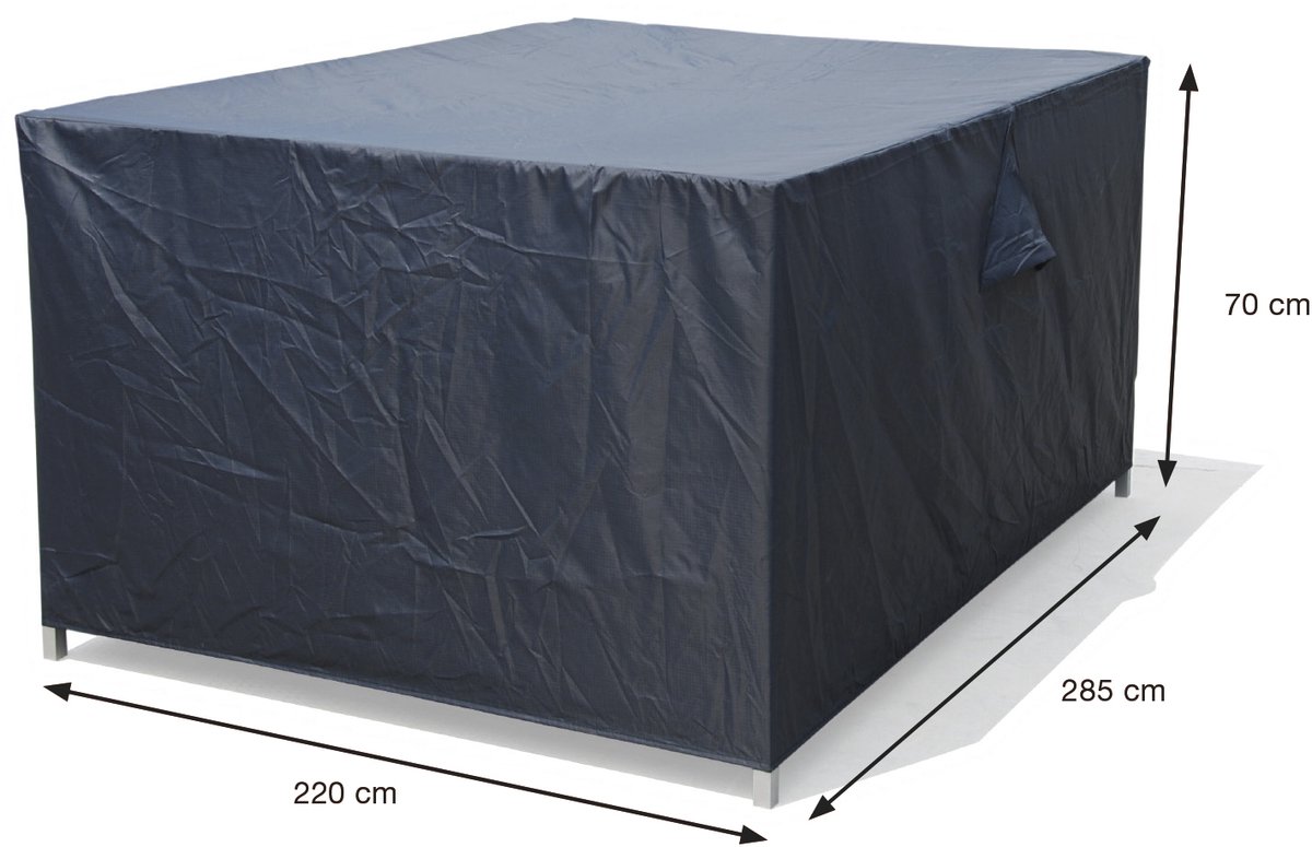 Garden Impressions Coverit loungeset beschermhoes - 285x220xH70 cm Grijs