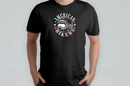 Foto: Biker american t shirt motorcyclelife bikelife ridemore motolove motorleven motorrijden bikelifenl motormoment