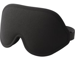 Nuvance Verstelbaar Slaapmasker - 100% Verduisterend - Ademend Traagschuim - voor Mannen, Vrouwen en Kinderen - Oogmasker Slaap