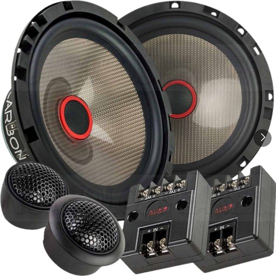 Audio System Carbon 165 16.5cm / component-set ( composet ) auto speakers
