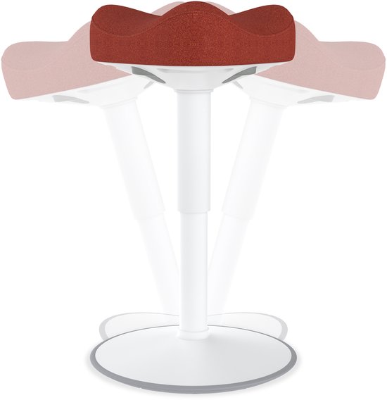 Tabouret Bureau Réglable Hauteur 47-65 Cm – Siège Ergonomique Selle Antidérapant 140 Kg – Idéal Bureau Debout & Maison