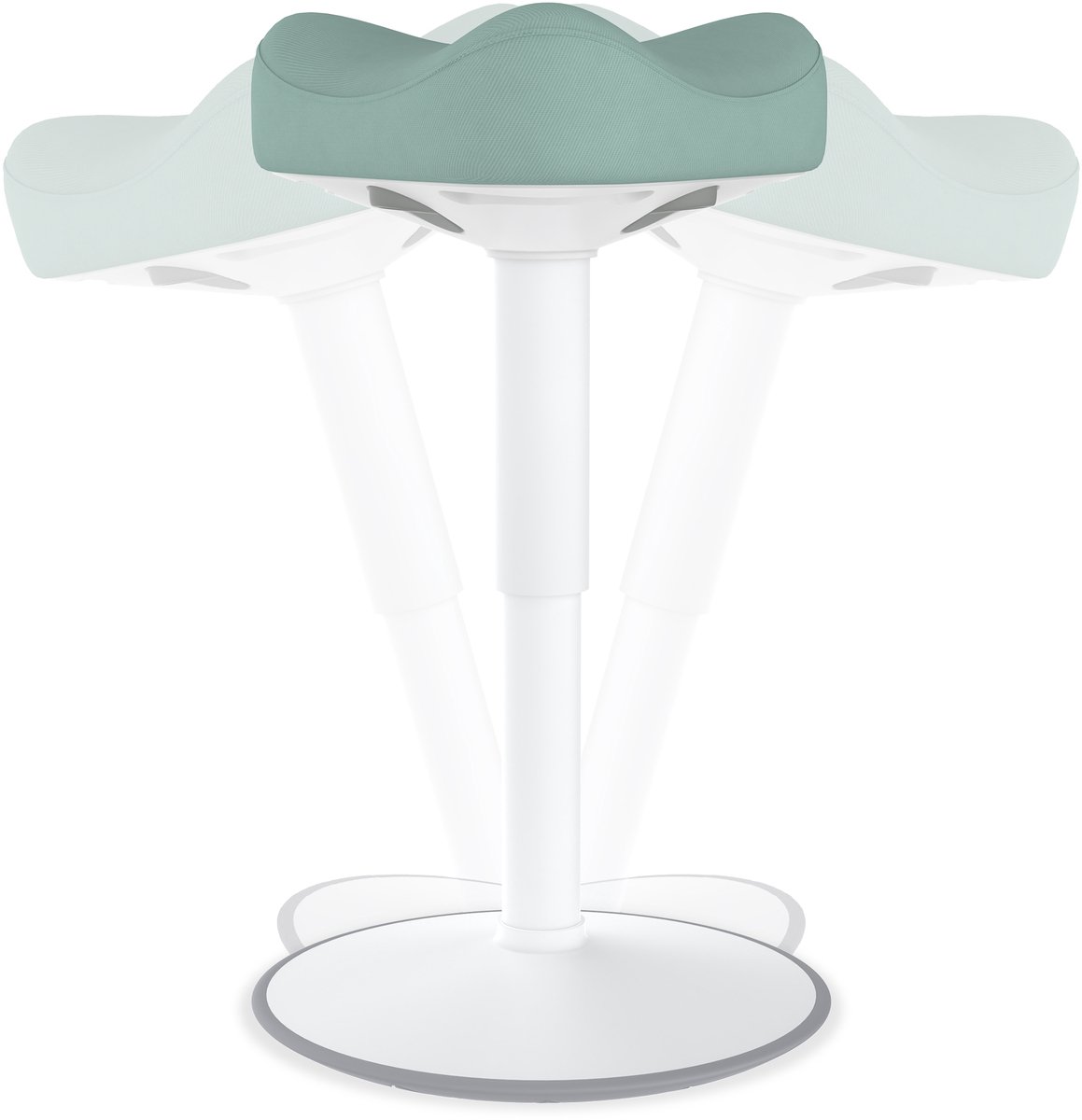 NAIZY Kantoorkruk Ergonomische Driehoek Staande Kruk 47 ...