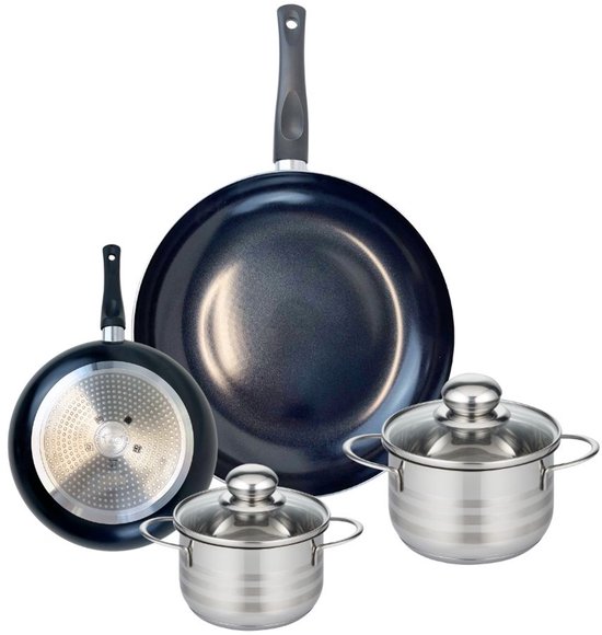 Set de sartenes | FAGOR Maxima, Set 2 Sartenes 20-24 cm Inducción