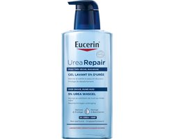 Eucerin UreaRepair Wasgel 5% Urea Showergel- Ureum Douchegel – voorkomt Uitdroging van de huid – Zonder Parfum – 400 ml