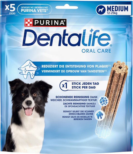 Dentalife Daily Oral Care Medium - Hondensnacks - Kip - 6 x 115 g