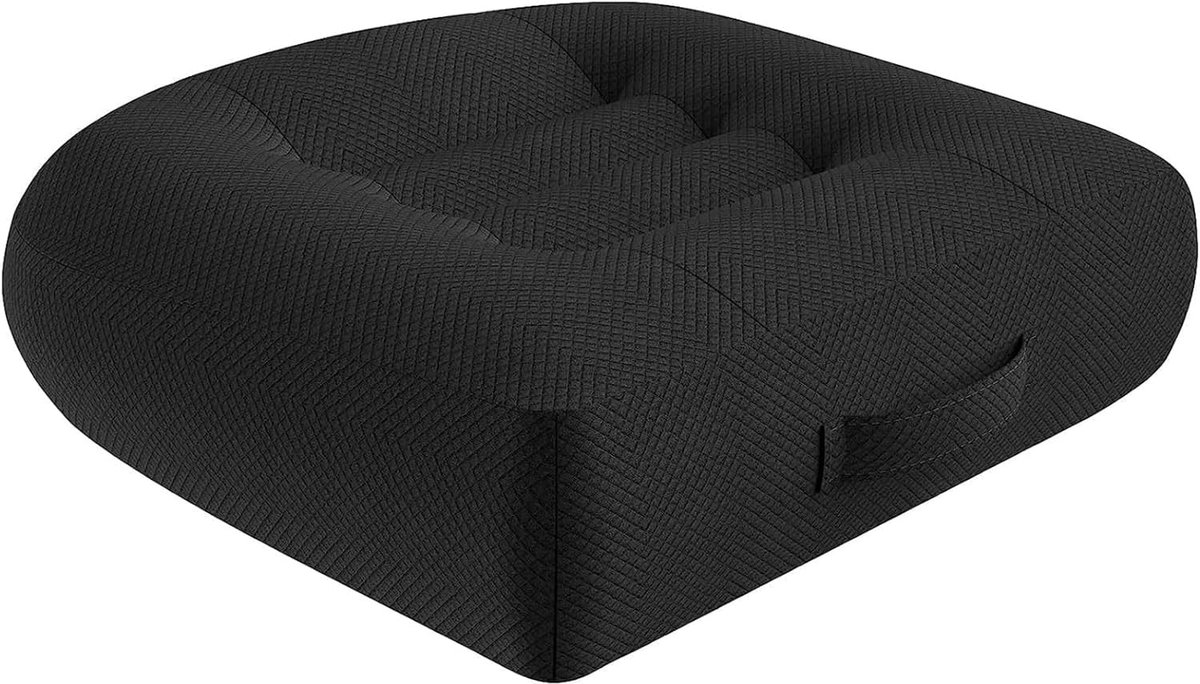 Ergonomisch Zitkussen Stoelverhoging 40 x 40 cm - Comfortabel en Ondersteunend voor Auto, Bureaustoel en Thuis