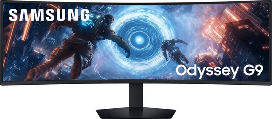 Samsung Odyssey G9 - LS49FG916EUXEN - Ultrawide DQHD Gaming Monitor - 144hz - 49 inch