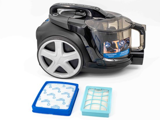 Kleanburg® - Geschikt voor Philips PowerPro Expert - Filter set van 2 stuks - Vervanger voor FC8003/01