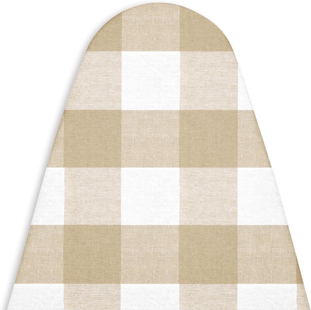 Vervangende Strijkplankovertrek met Extra Dikke Vulling voor Standaard Strijkplanken - Warmte Reflecterend en Brandwerend - Buffalo Beige