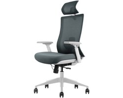 Office Hero® Trader X2 Ergonomische Bureaustoel - Bureaustoelen voor Volwassenen - 3D Armleuningen - Gemonteerd Geleverd - Grijs