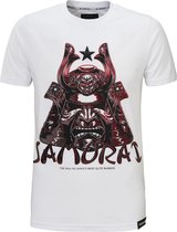 Conflict T-shirt Samurai White