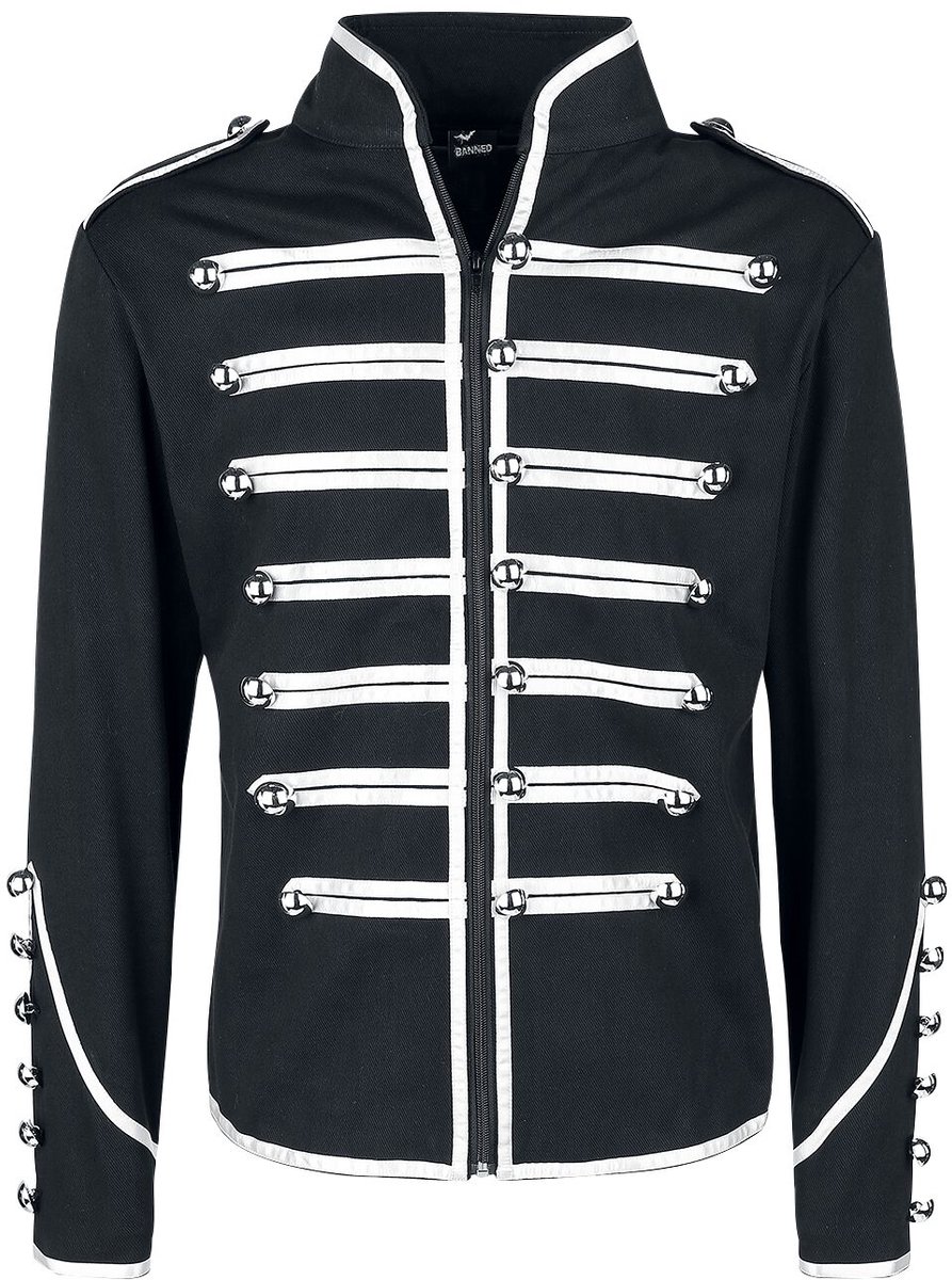 Banned Military Drummer Heren Uniformjas - M