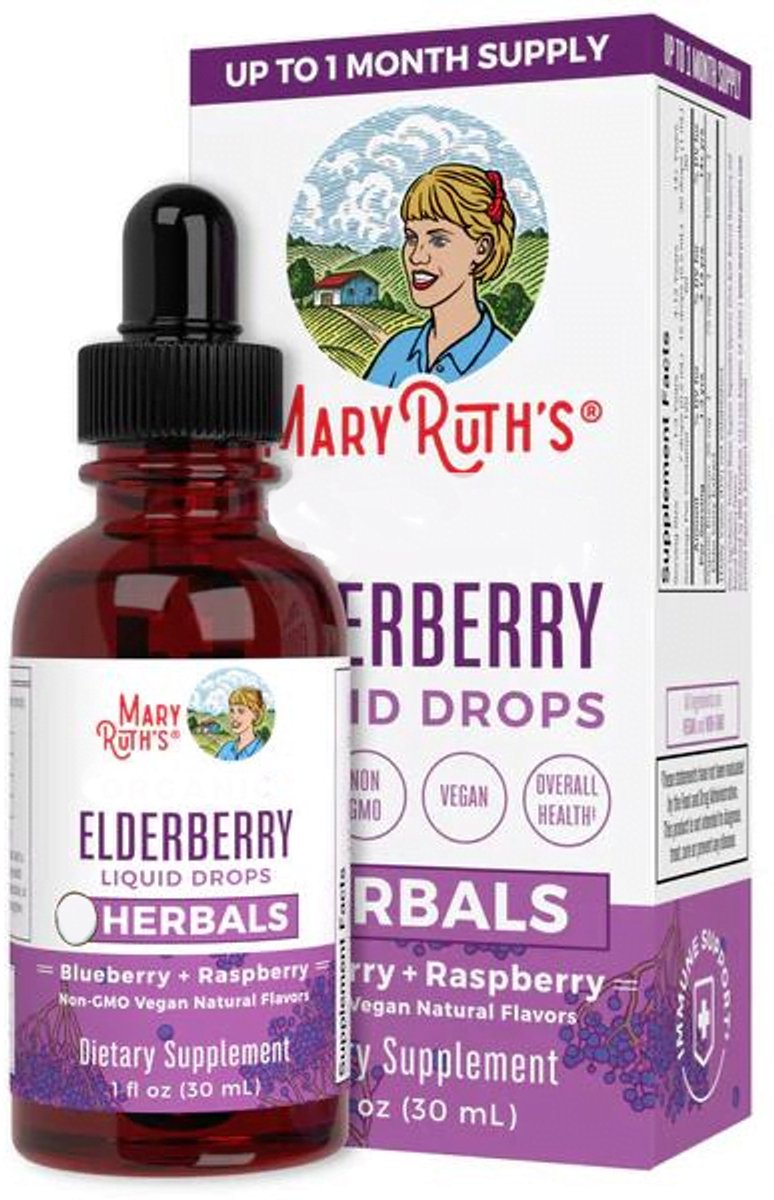 MaryRuth's - Elderberry Drops (vlierbes) - 30ml