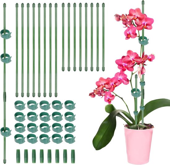 Lot de 8 tuteurs de support pour plantes de jardin, support pour plantes à faire soi-même, pour Lot de 8 tuteurs de support pour plantes de jardin, support pour plantes à faire soi-même, pour