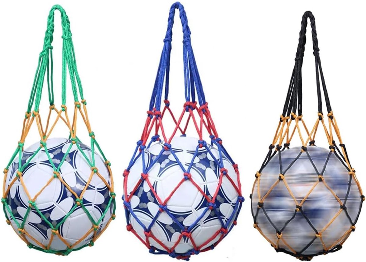 Netzakken voor ballen - Draagbaar volleybalnet - 3 stuks