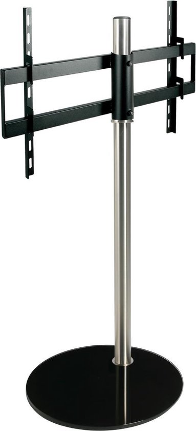 VIVO TV floor stand for 13 to 50 inch flat panel LED LCD plasma screens, portable display height adjustable mounting STAND-TV07